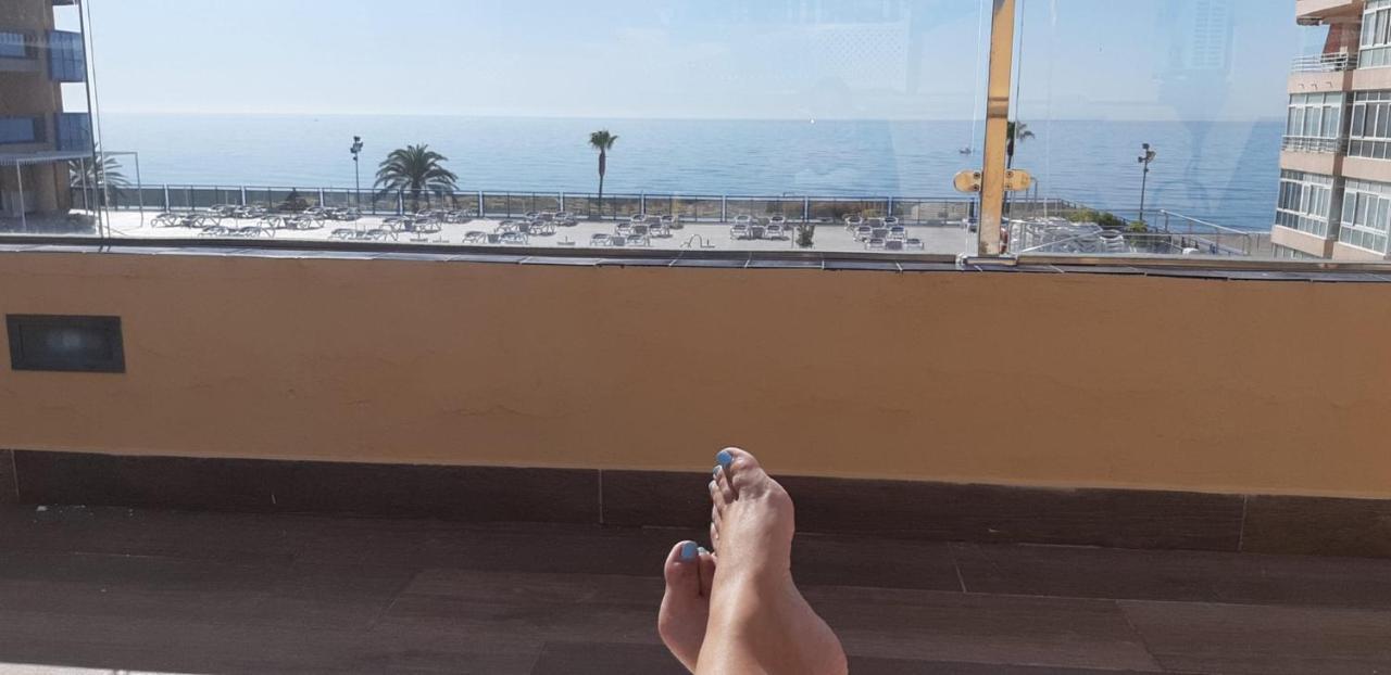 Penthouse Sea Views + Private Solarium Apartment Fuengirola Bagian luar foto